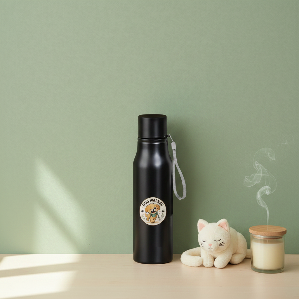 Dogwalker Bottle - Sage Green Instagram