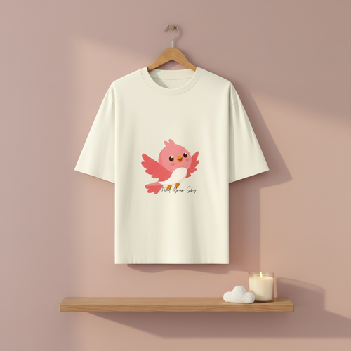 Find Your Sky - Off White Blush Hanger